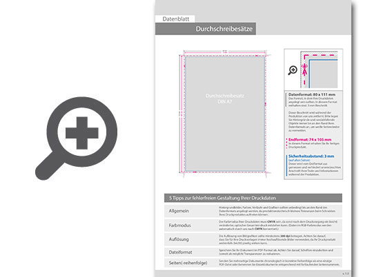 Product Bild durchschreibes__tze_din_a7_hoch__4-fach__1_0-farbig__50_s__tze_je_block