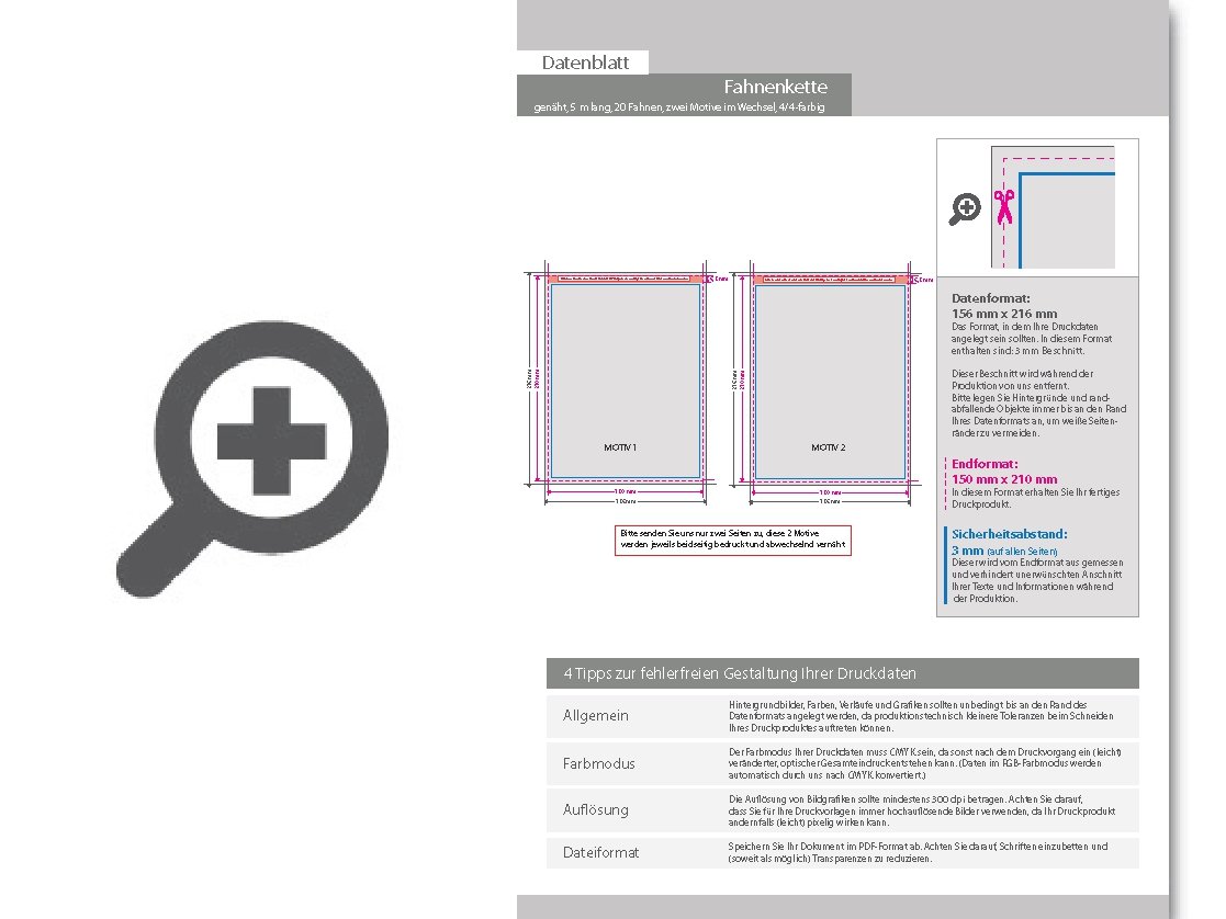 Product Bild fahnenkette_gen__ht__5m_lang__20_fahnen__zwei_motive_im_wechsel__4_4-farbig_beidseitig_bedruckt