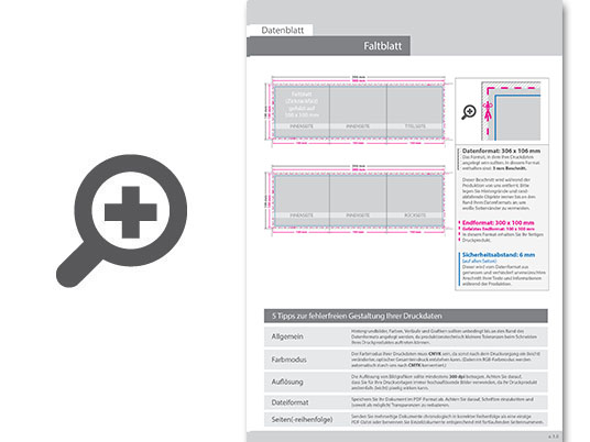 Product Bild faltblatt__gefalzt_auf_quadrat_10_0_cm_x_10_0_cm__vertikaler_zickzackfalz__6-seitig