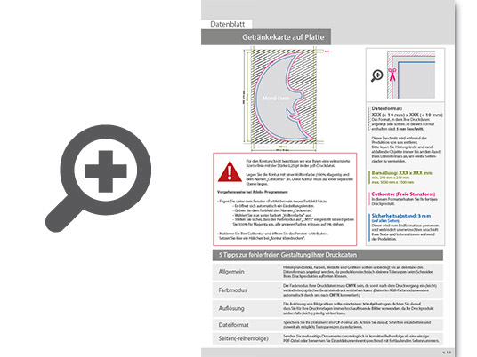 Product Bild getr__nkekarte_auf_platte_in_mond-form_konturgefr__st___einseitig_4_0-farbig_bedruckt