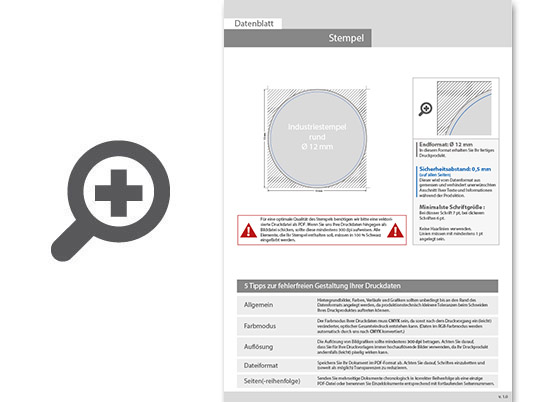 Product Bild industriestempel_f__r_kork-untergrund