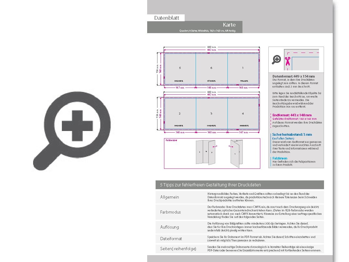 Product Bild geburtstagskarte__gefalzt_auf_quadrat_14_8_cm_x_14_8_cm__vertikaler_wickelfalz__6-seitig