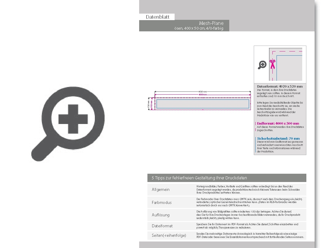 Product Bild hochwertige_mesh-plane_400_x_50_cm__4_0-farbig_bedruckt____sen_im_abstand_von_50_cm_links_und_rechts