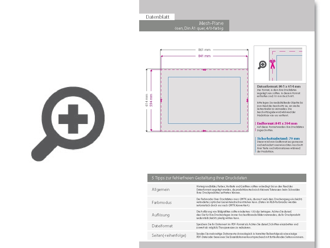 Product Bild hochwertige_mesh-plane_din_a1_quer_(84_1_x_59_4_cm)__4_0-farbig_bedruckt____sen_im_abstand_von_50_cm_rundum